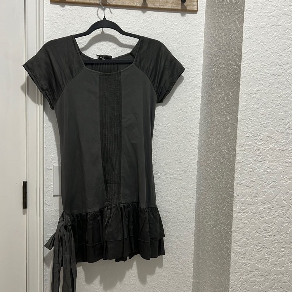 Spanish mini dress, silk